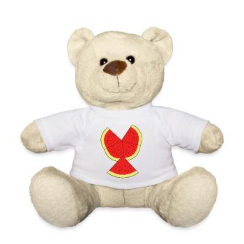 Melon Summer Refreshment Fruit Fruit - Teddy Bear - white - Front