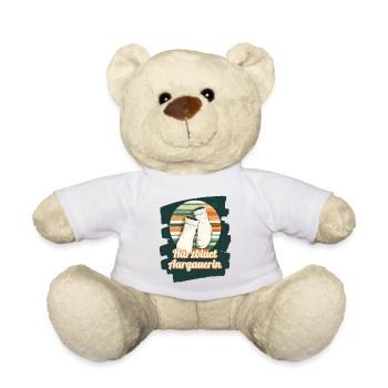 Härzbluetaargauerin Aargauerin und weisse Socken - Teddy - Weiß - Vorne