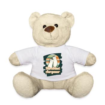 Härzbluetaargauer Aargauer and white socks - Teddy Bear - white - Front