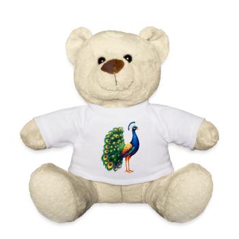 Paons Paon - Nounours - blanc - Devant