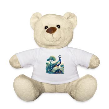 Paons Paon - Nounours - blanc - Devant