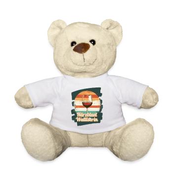 Härzbluetwalliserin Walliserin Wallis Schweiz - Teddy - Weiß - Vorne