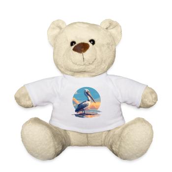 Pelicans Pelican - Teddy Bear - white - Front
