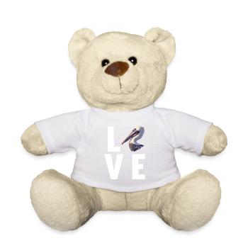 Pelicans Pelican - Teddy Bear - white - Front