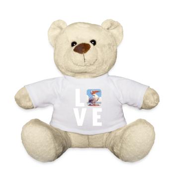 Pelicans Pelican - Teddy Bear - white - Front