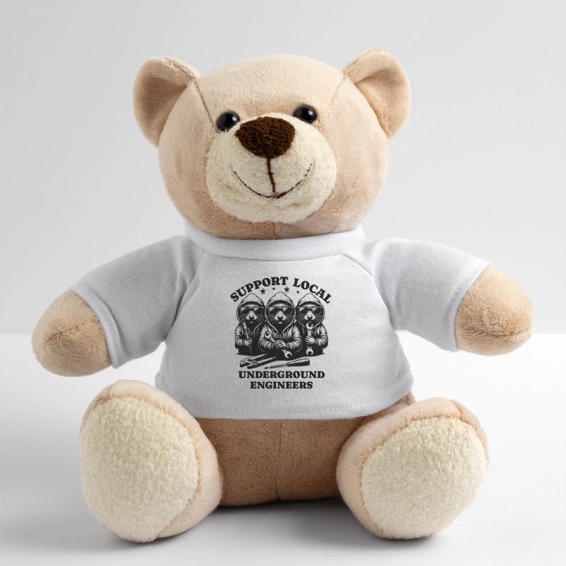 Mole Love Support Local underground engineers Teddy Bear