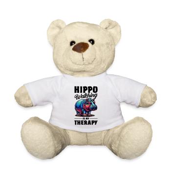 Nilpferd - Teddy - Weiß - Vorne