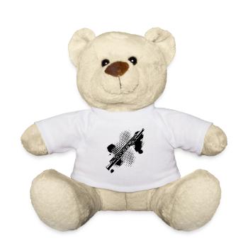 Flute Splash - Teddy Bear - white - Front