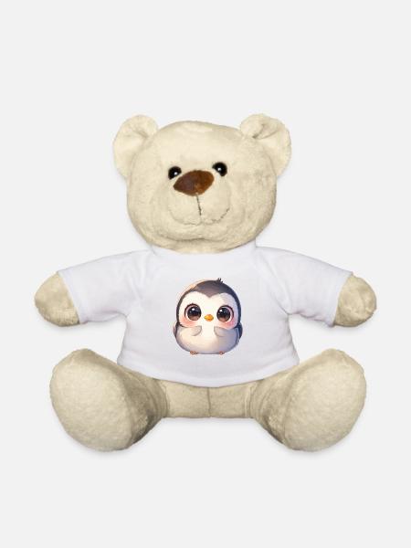 Pingouins Pingouin - Nounours - blanc