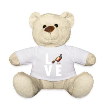 Pheasants Pheasant - Teddy Bear - white - Front