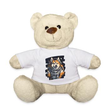 Husky Astronaut - Teddy - Weiß - Vorne