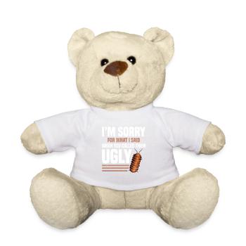 Je suis désolé pour ce que j’ai dit quand - Nounours - blanc - Devant