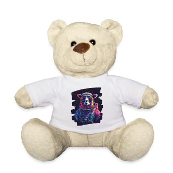 Lama Astronaut - Teddy - Weiß - Vorne