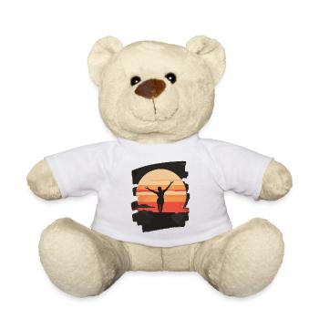Yoga Namaste Meditation - Teddy - Weiß - Vorne