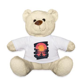Yoga Namaste Meditation - Teddy - Weiß - Vorne