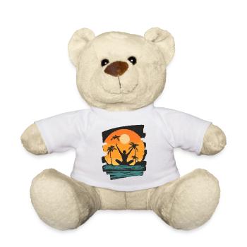 Yoga Namaste Meditation - Teddy - Weiß - Vorne