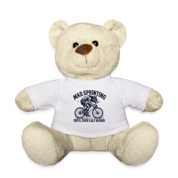 Mad Sprint Vélo Wolf Design - Nounours - blanc - Devant
