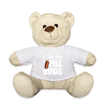 J’adore mes erreurs de pilule - Nounours - blanc - Devant