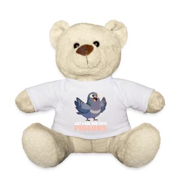 Pigeons Pigeon - Nounours - blanc - Devant