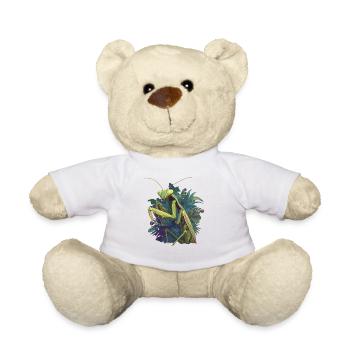 Praying mantises Praying mantis - Teddy Bear - white - Front