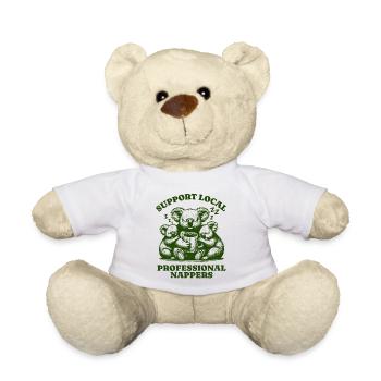 Soutenez les siestes professionnelles locales Funny Koala - Nounours - blanc - Devant