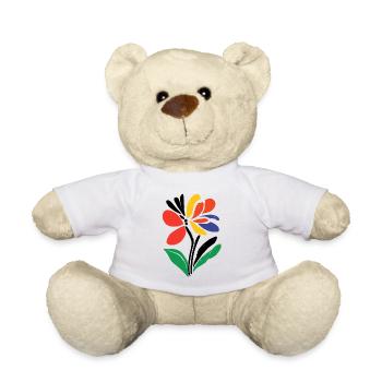 Blumen - Frühling - Sommer - Blüten - Teddy - Weiß - Vorne