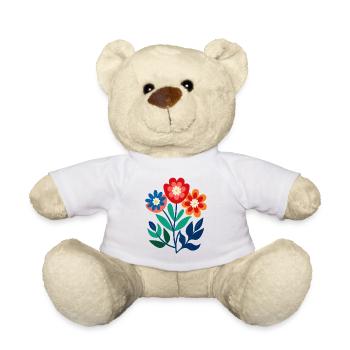 Blumen - Frühling - Sommer - Blüten - Teddy - Weiß - Vorne