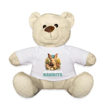 Hasen Hase - Teddy - Weiß - Vorne