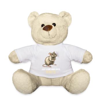 Rat Rat - Nounours - blanc - Devant