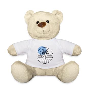Palmen-Kreis - Teddy - Weiß - Vorne