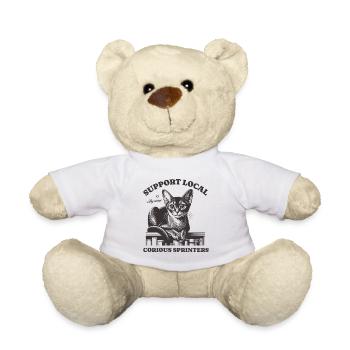 Assistance pour chats Local Abyssin - Nounours - blanc - Devant