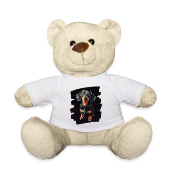 Dackel - Teddy - Weiß - Vorne