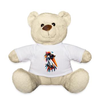 Stork Lover White Stork Giant Stork Storks Storks - Teddy Bear - white - Front