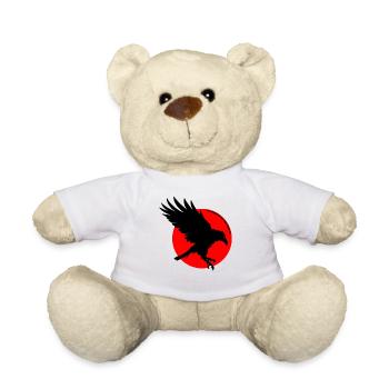 Magischer Rabe - Teddy - Weiß - Vorne
