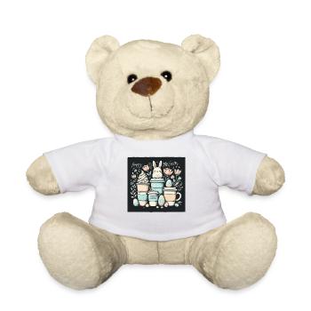 Easter Coffee Mugs Coffee Lover Coffee Design - Teddy Bear - white - Front