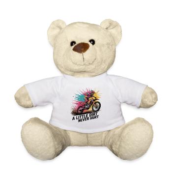 Motocross – Bunt, wild, frei - Teddy - Weiß - Vorne