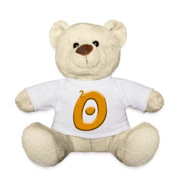 Birthday 20 years - Teddy Bear - white - Front