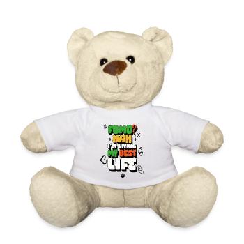 FOMO? Nein, ich lebe mein bestes Leben! - Teddy - Weiß - Vorne