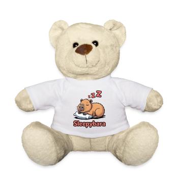 Sleepybara Câlin de rêve - Nounours - blanc - Devant