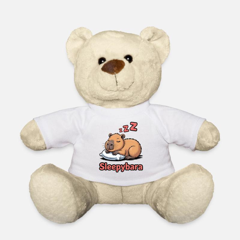 Sleepybara Traumkuschel - Teddy - Weiß