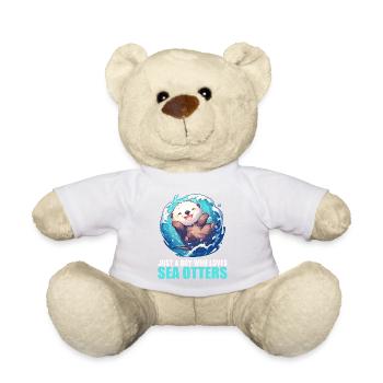 Sea otter - Teddy Bear - white - Front