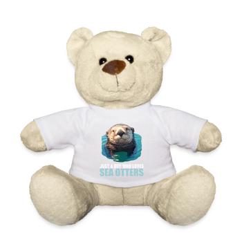 Sea otter - Teddy Bear - white - Front