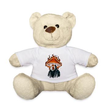 Chaman Champignon Mystique en Capuche Ardente - Nounours - blanc - Devant