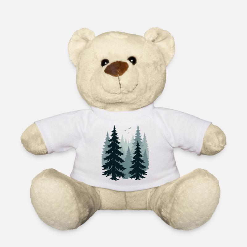 Misty Pines - Teddy Bear - white