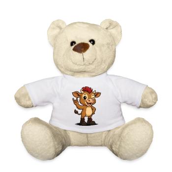 Punk Rock Calf - Teddy - Weiß - Vorne