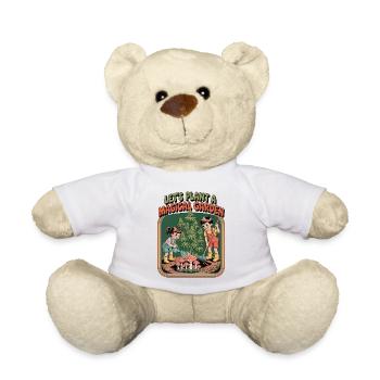 Let’s Plant a Magical Garden – Cannabis - Teddy - Weiß - Vorne