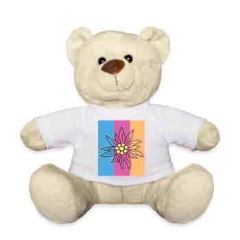 Edelweiss. - Teddy Bear - white - Front