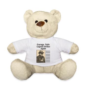 Vide-grenier Legend Strikes Again Retro Vintage - Nounours - blanc - Devant