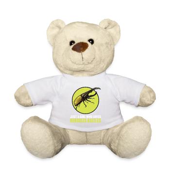 Hercule coléoptère - Nounours - blanc - Devant