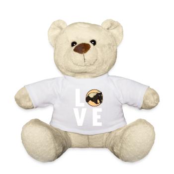 Honey Badger Honigsdachs - Teddy - Weiß - Vorne